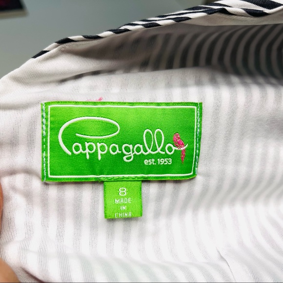 PAPPAGALLO Shift Dress With Bell Sleeves V- back with invisible zipper - Picture 13 of 14